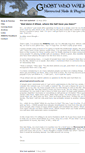 Mobile Screenshot of ghostwhowalks.net